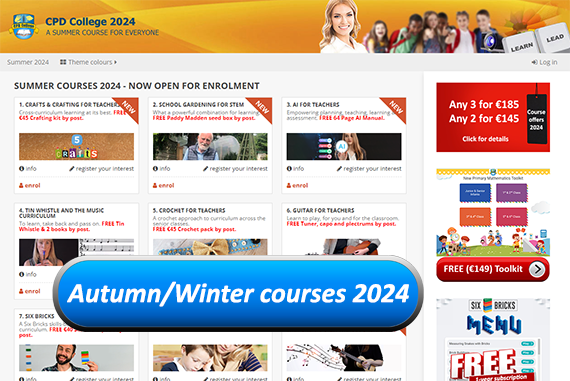 Autumn/Winter Courses 2024